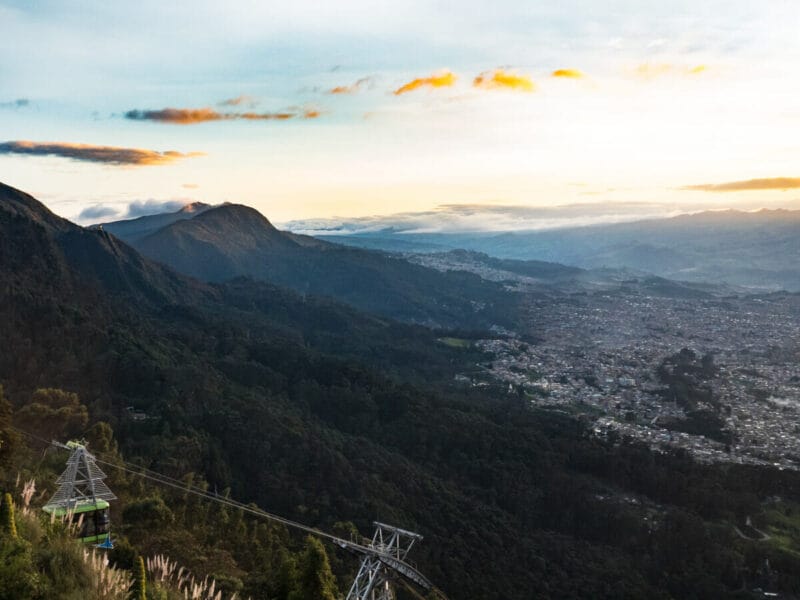 Monserrate, los mejores atardeceres sobre Bogotá
