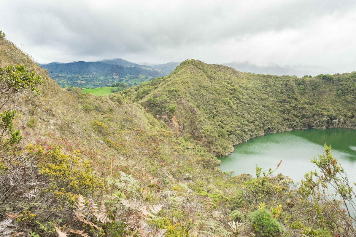 visitar la laguna de Guatavita blog de viaje por Colombia