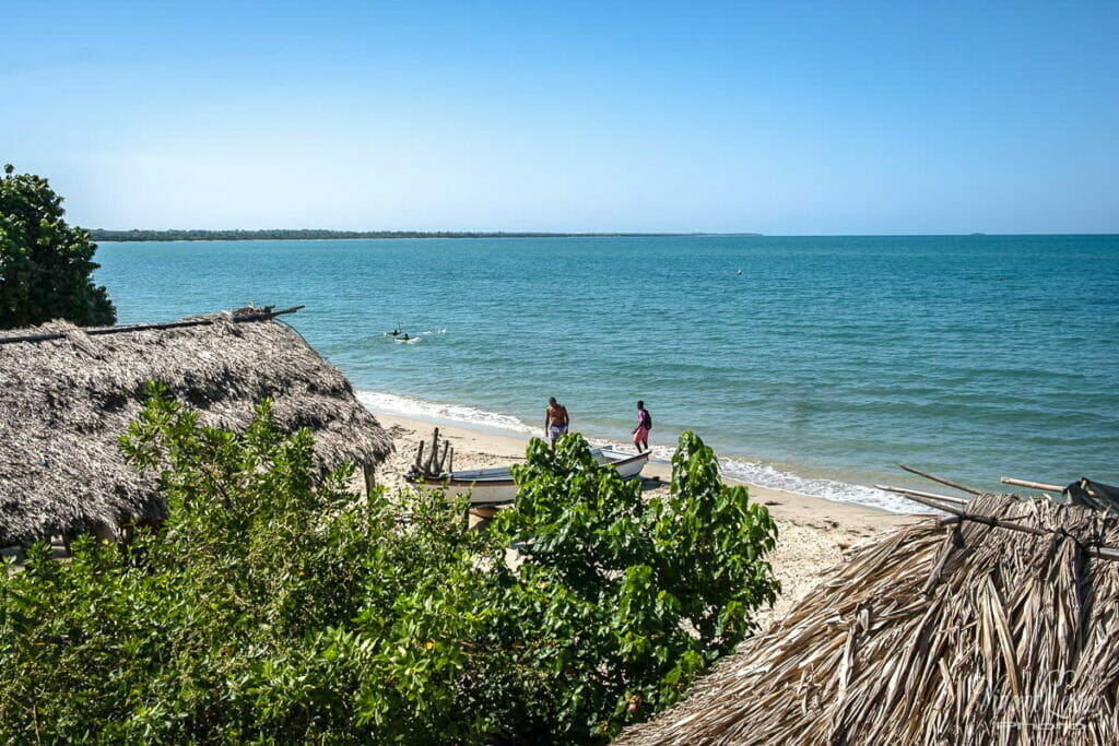 Rincon del mar, playa costa caribe, blog de viaje por Colombia
