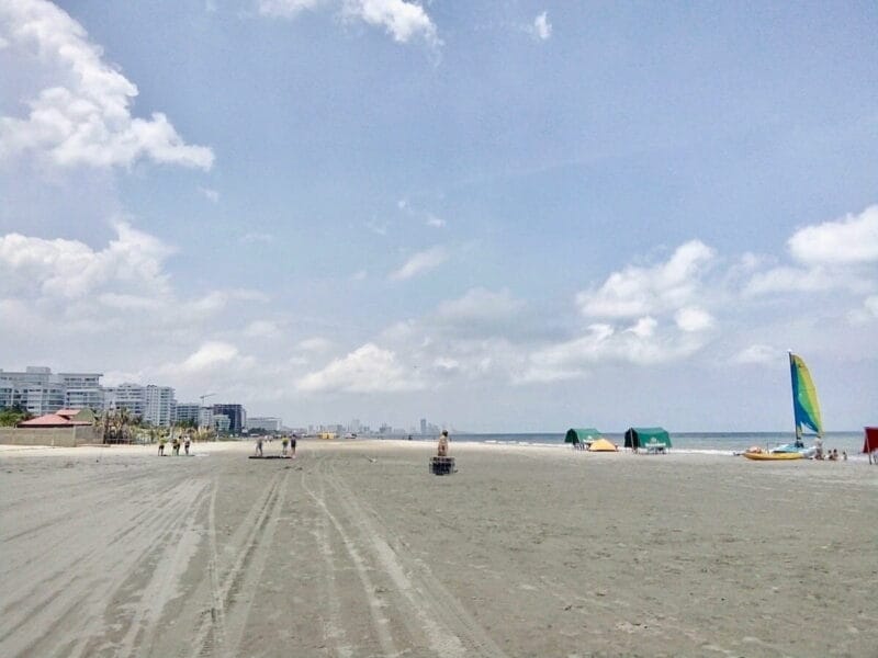 Playas en donde bañarse en Cartagena