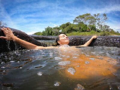 Las Gachas, cerca San Gil, capital del turismo de aventura en Colombia
