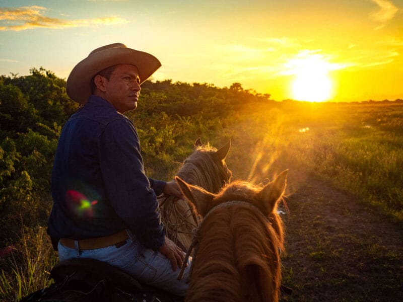 Atardecer llanero, Casanare, blog de viaje por Colombia