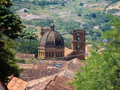 Barichara cerca San Gil, capital del turismo de aventura en Colombia