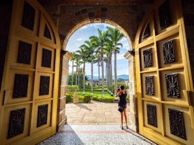 Guadalupe cerca San Gil, capital del turismo de aventura en Colombia