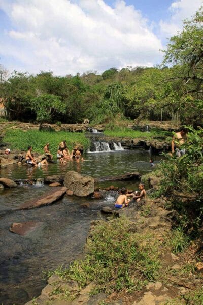 Pozo Azul cerca San Gil, capital del turismo de aventura en Colombia