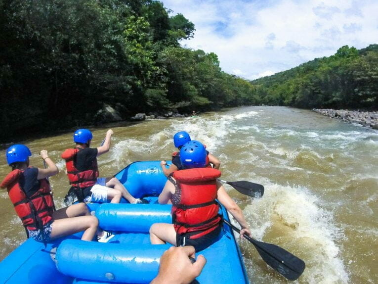 Rafting en San Gil, capital del turismo de aventura en Colombia