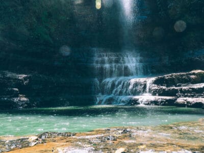 Visiter la cascade Juan Curi, la plus belle cascade du Santander en Colombie