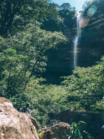 Visiter la cascade Juan Curi, la plus belle cascade du Santander en Colombie