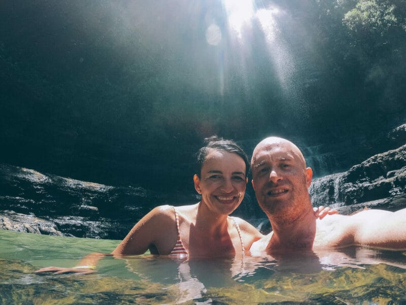 Visiter la cascade Juan Curi, la plus belle cascade du Santander en Colombie