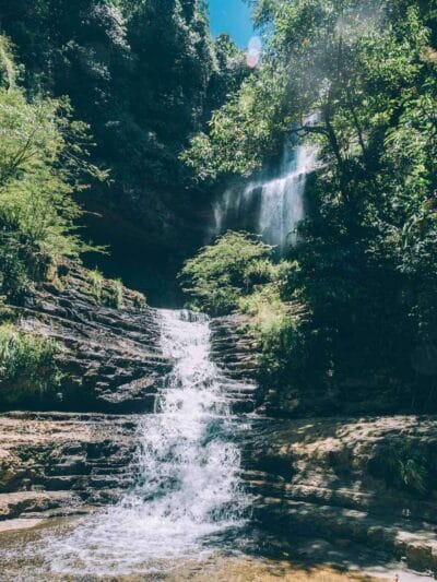 Visiter la cascade Juan Curi, la plus belle cascade du Santander en Colombie