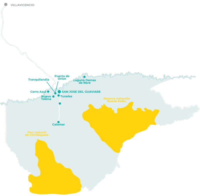 Viajar al Guaviare, toda la información práctica