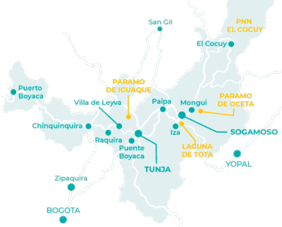 Viajar a Boyacá, toda la información práctica