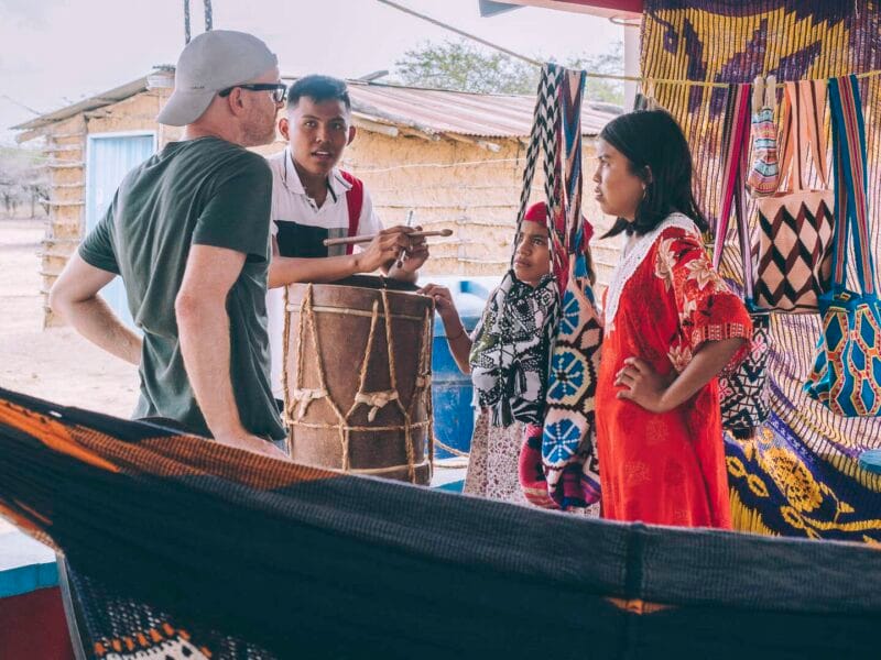 Experiencia cultural con una familia indígena Wayuu en la Guajira