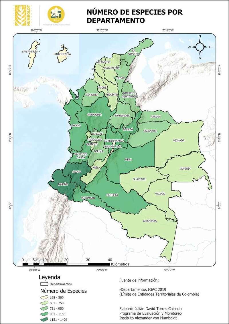 Birdwatching en Colombia, los mejores lugares para el avistamiento de aves
