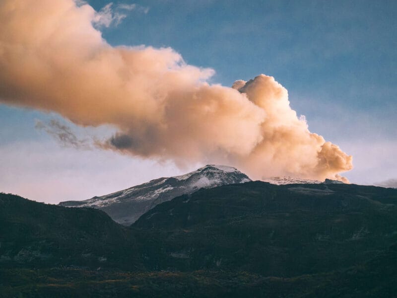 Trek al Nevado Santa Isabel, Parque nacional de los Nevados