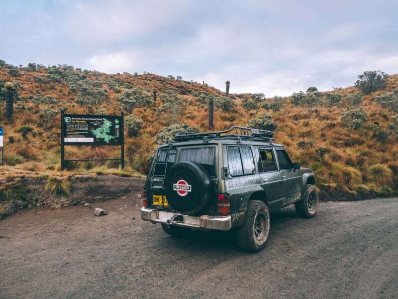 Trek al Nevado Santa Isabel, Parque nacional de los Nevados