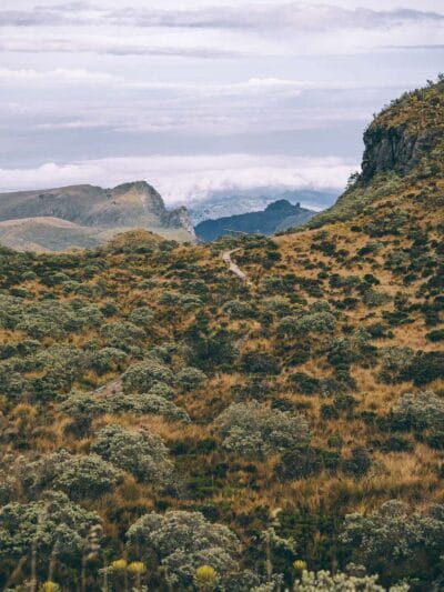 Trek al Nevado Santa Isabel, Parque nacional de los Nevados
