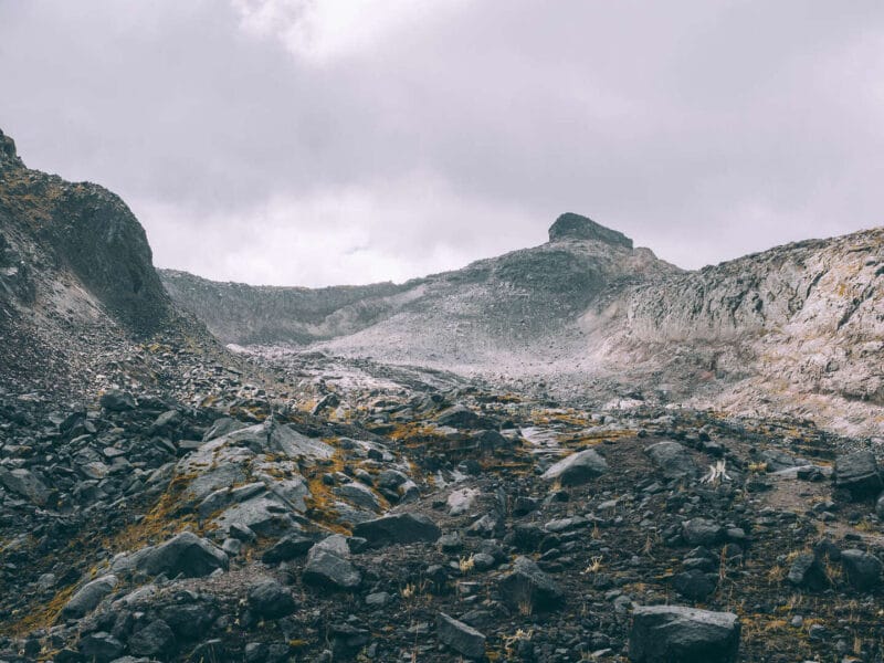 Trek al Nevado Santa Isabel, Parque nacional de los Nevados