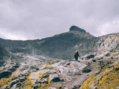 Trek al Nevado Santa Isabel, Parque nacional de los Nevados