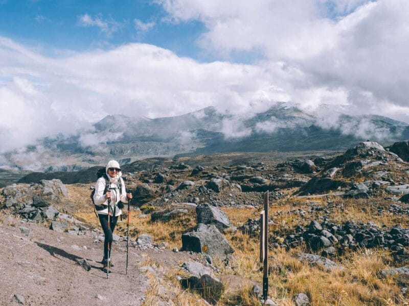 Trek al Nevado Santa Isabel, Parque nacional de los Nevados