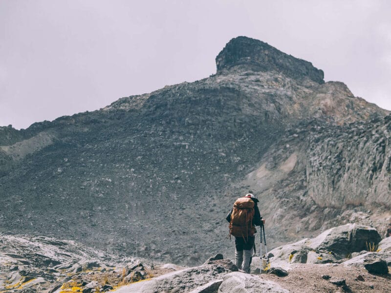 Trek al Nevado Santa Isabel, Parque nacional de los Nevados