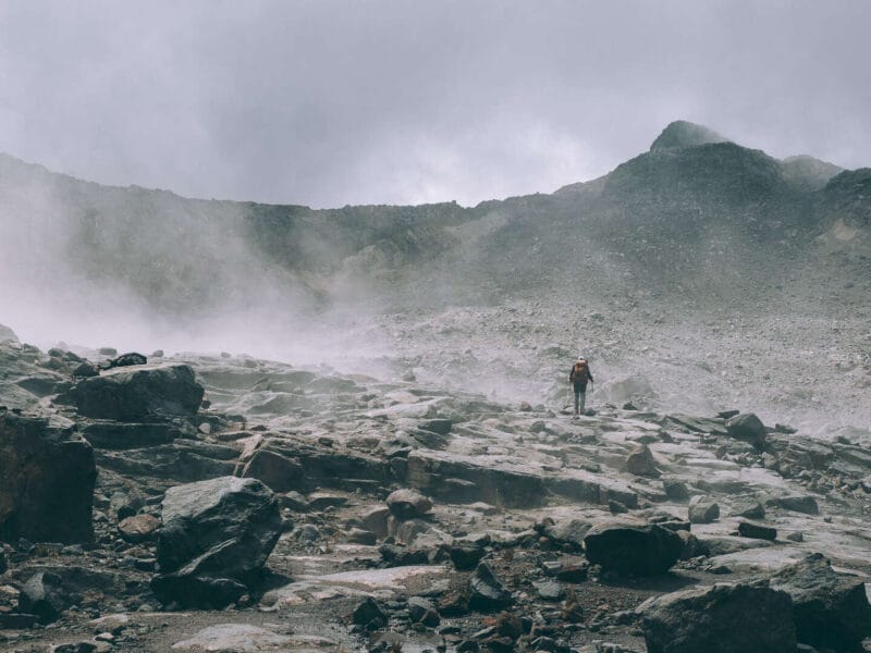 Trek al Nevado Santa Isabel, Parque nacional de los Nevados